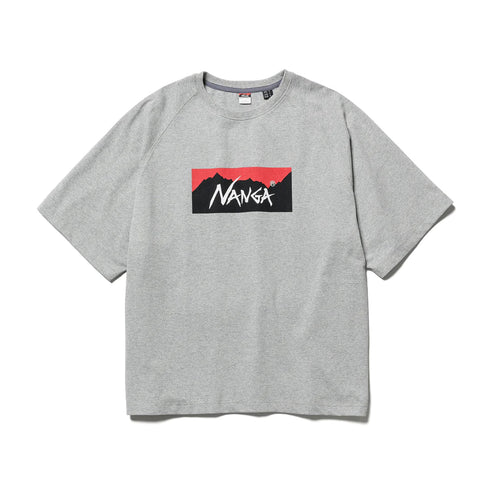 NANGA ECO HYBRID BOX LOGO LOOSE FIT TEE